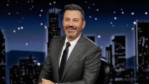 TV personality Jimmy Kimmel for now pulled from air over disputed statements concerning conservative figure Charlie Kirk