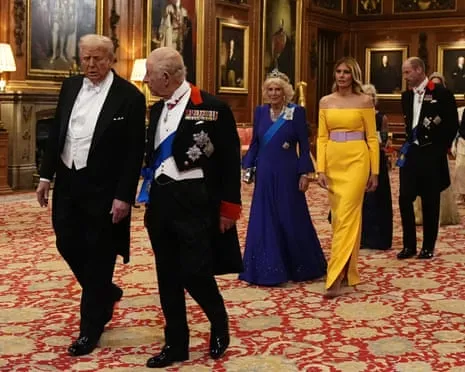 Royals Present Grand Welcome Amid Demonstrations; Jimmy Kimmel Taken Off Air Due To Charlie Kirk Remarks