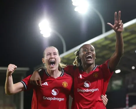 E. Terland's Hat-Trick Propels Manchester United Into Women's Champions League Group Stage