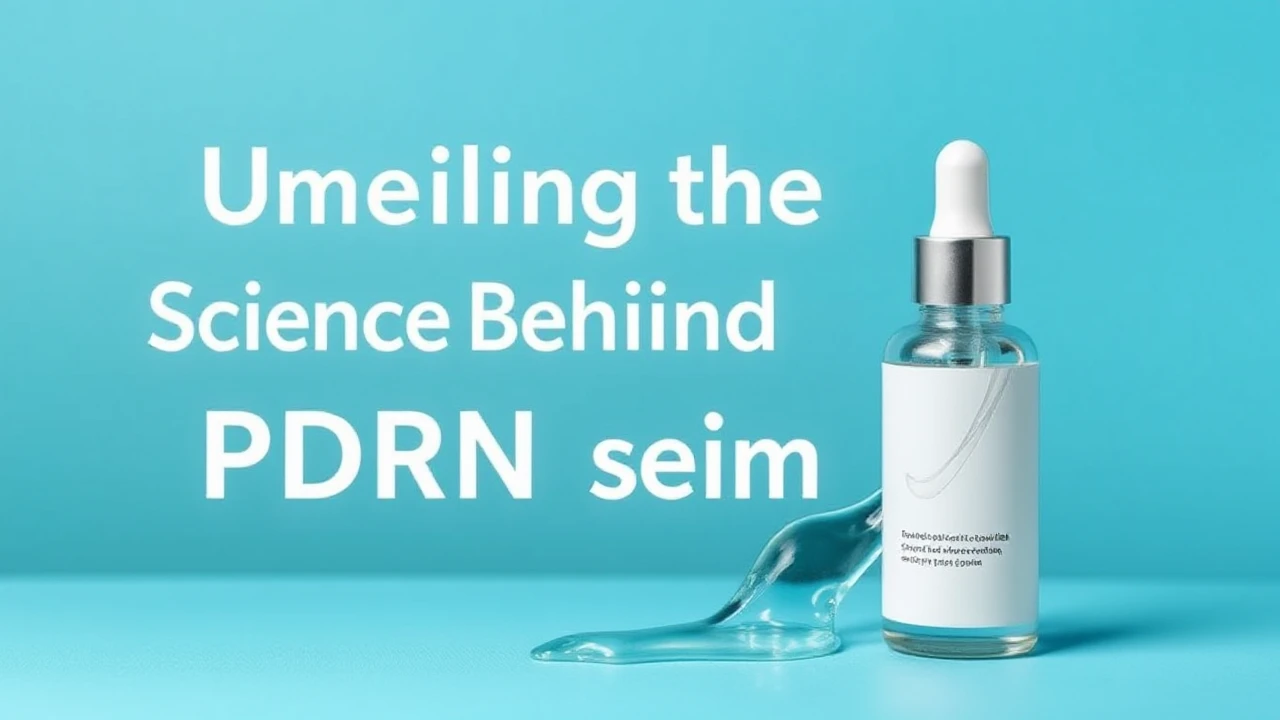 Unveiling the Science Behind PDRN Serum: The Way It Works on Your Skin