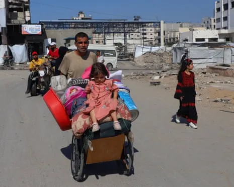 Fleeing from Death to Destruction: Gaza Residents Grapple with Dire Decision
