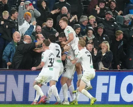 Frustration for Forest's Manager as Swansea Surprise Nottingham Forest with Late Revival