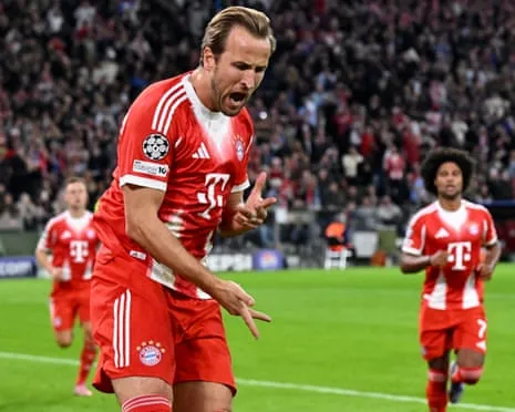 Kane Strikes Twice as Bayern Defeat the Blues in Champions League Comeback